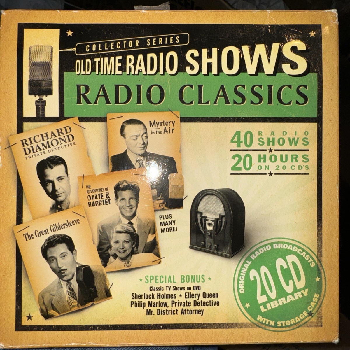Ｒａｄｉｏ　Ｓｈｏｗ　ＣＤ Old Time Radio Shows - Radio Classics - Collector Series (20-Disc