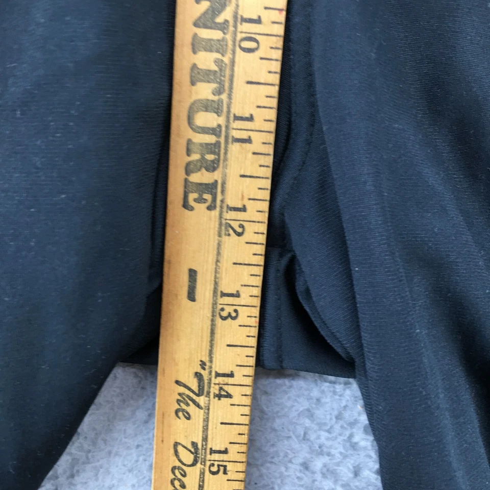 Pantalones Cortos Carga Puma Para Hombre Medianos Negros Poliéster Tiro Alto Cintura Elástica Frente Plano Foto 4 de 4