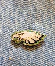 NFL-EAGLES-ENAMEL PIN-SHIP ALL THE PINS YOU BUY FOR $4.99-VISIT OUR STORE
