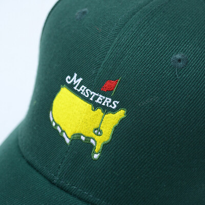 MASTERS 2025年号入り マスターズグリーン キャップ Augusta National Golf Club 2025 Dad Hat Dark Green Masters