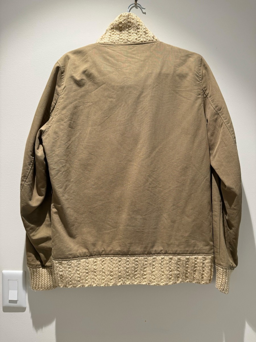 Visvim Men's Redwood Knit Collar Jacket - Tan Size M | eBay