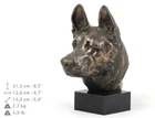 German Shepherd, dog bust marble statue, ArtDog Limited Edition, USA