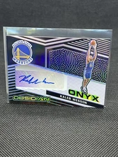 2020-21 Panini Obsidian Kaleb Wesson Onyx Auto Electric Etch Purple /75 #ONY-KWE