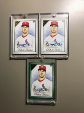 (3) 2019 Topps Gallery Dakota Hudson Autos 2)Regular, 1)Green 58/99