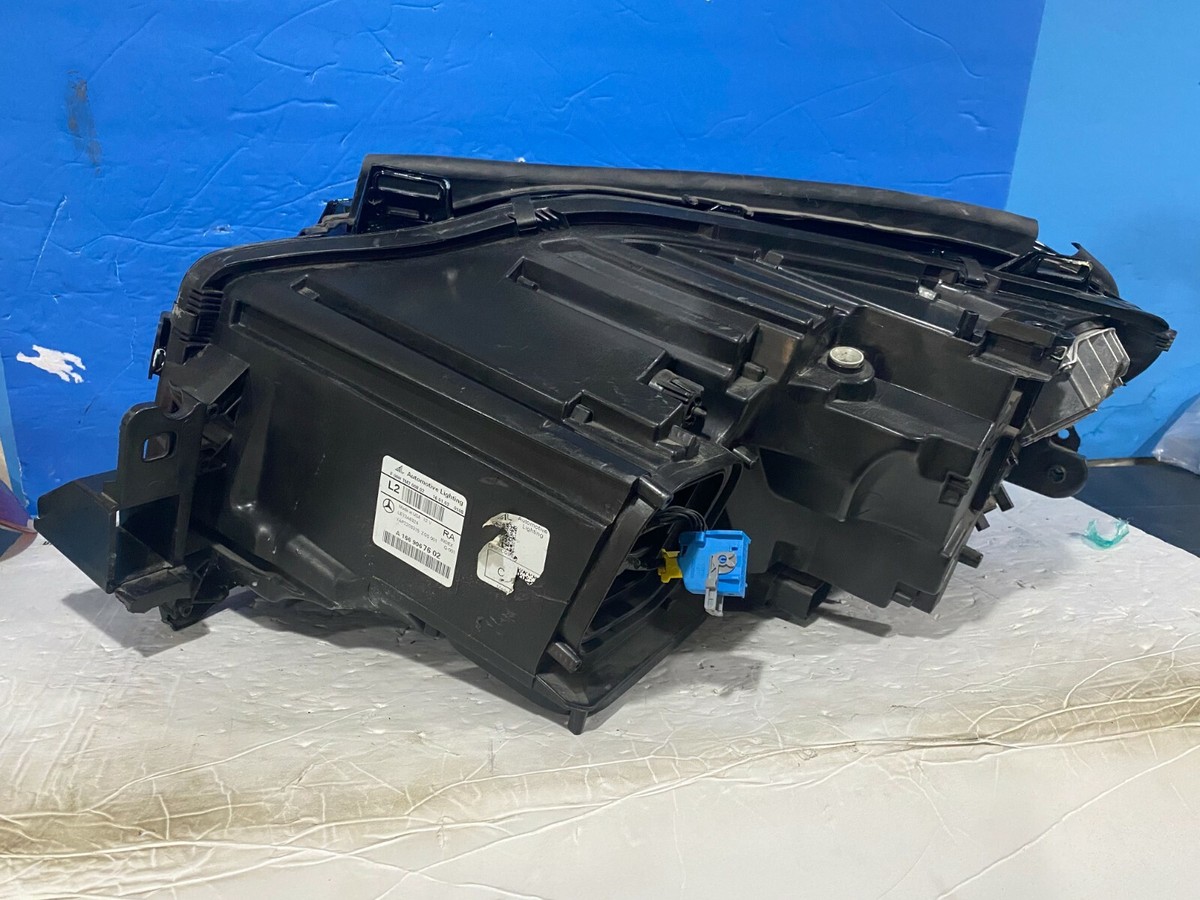 16-18 MERCEDES BENZ GLE-CLASS W166 RIGHT SIDE BARE HEADLIGHT LED  