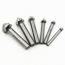 HSS Screw Countersink Drill Bit Set For Steel Plastic Wood Bits 6pcs