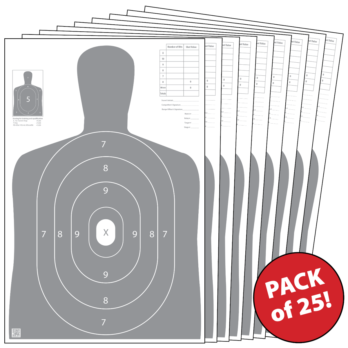 Printable Targets For Shooting Practice Free Targets And Downloadable