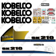 Fits Kobelco SK210-9 Decal Kit Excavator Equipment Decals - 3M VINYL! (Mark 9)