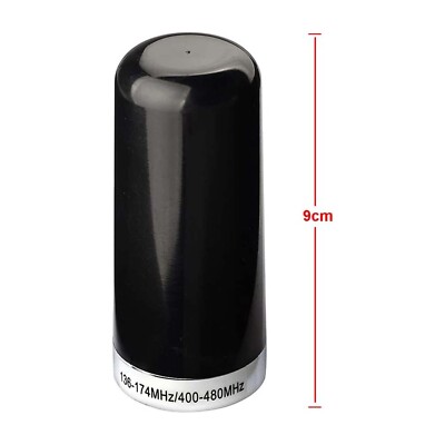 Antenna Mobile VHF/UHF Dual Band Per Auto 136-174MHz 400-470MHz - PL259 - Nuova