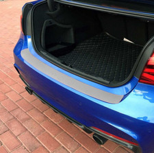 3D SILVER Carbon Fibre Effect Boot Sill Guard Protector Strip M22-B (04SR)