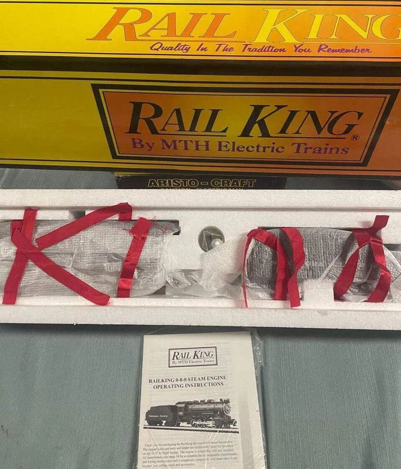 MTH=RAILKING O GAUGE NY CENTRAL 0-8-0 SWITCH ENGINE AND TENDER PROTO SOUND NEW ! - Image 2 of 4