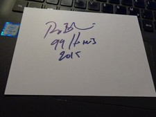 RAMIN BAHRANI Originalautogramm GARANTIERT!
