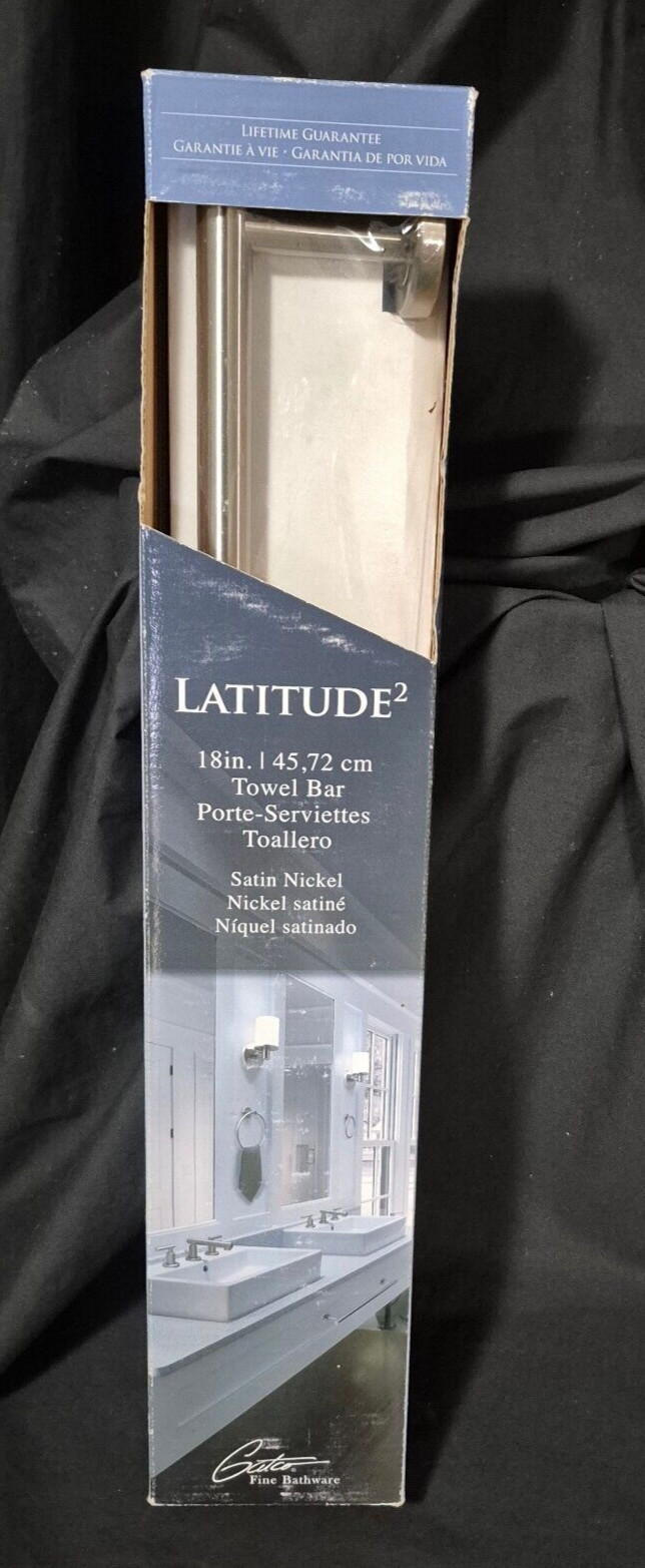 Rack #4291,  Tissue Holder #4293, Robe Hook #4295 Nickel