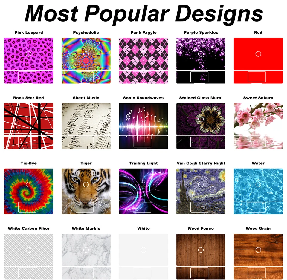 Choose Any Vinyl Skin/Decal for the Dell Latitude 5420 5430 5440 14" Laptop - Image 4 of 4