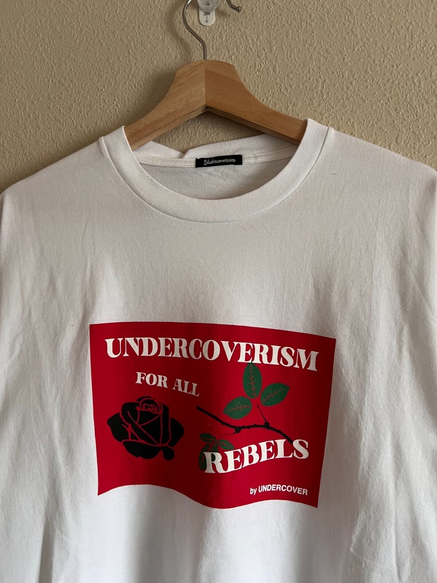 Undercover For All Rebels Rose Tee - Size 5 - White - NEW | eBay Undercover For All Rebels Rose Tee - Size 5 - White - NEW | eBay