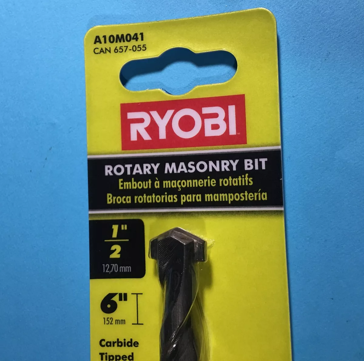 Ryobi masonry 2024 drill bit