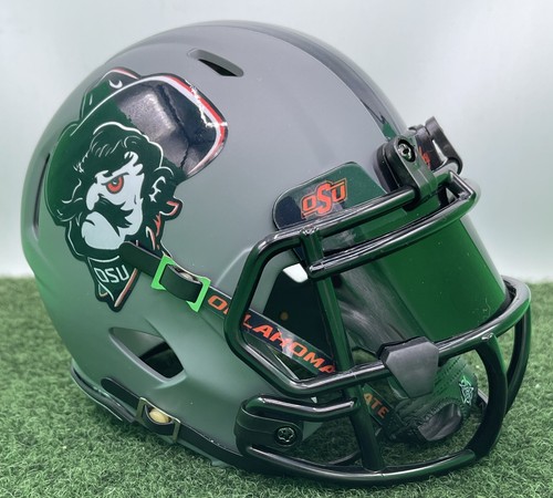 Riddell Oklahoma State Cowboys Mini Speed Helmet – Matte Black NCAA Collectible