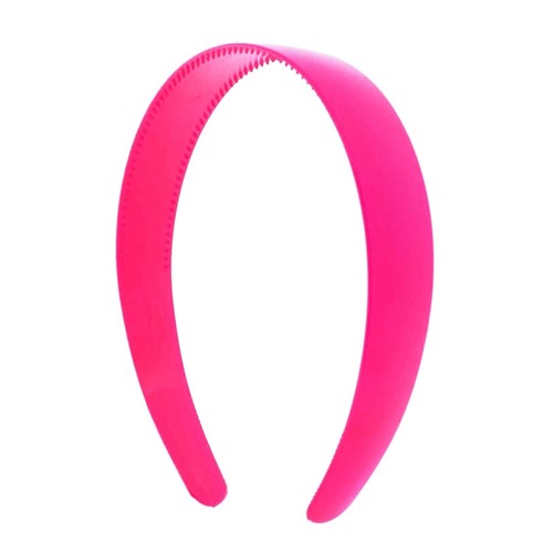 Motique Accessories 1 inch Plastic Hard Headband with Teeth Headband Women Girls - Picture 21 of 32