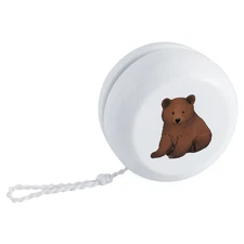 'Bear Cub Sitting' Retro Style Yo-Yo (YY00046993)