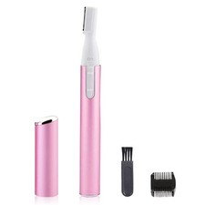 Electric Eyebrow Trimmer for Women, Facial Hair Razor Removal for Men, Mini E...