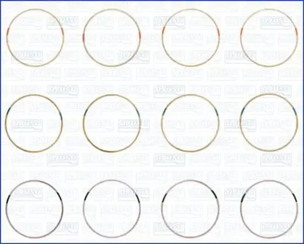 Cylinder liner gasket set 60000100 AJUSA for RENAULT VOLVO - Image 3