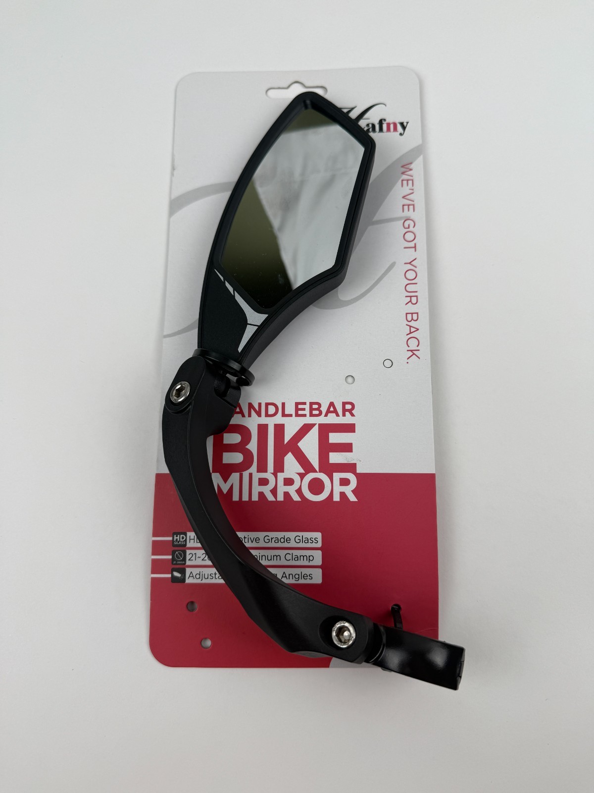 Hafny Metal Handlebar Mirror RIGHT SIDE Black