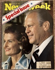 Newsweek Magazine August 19 1974 Special Issue Gerald Ford & wife Betty Ford