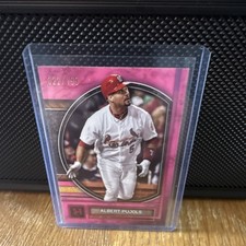 Topps Museum Collection Albert Pujols #96 Pink Sapphire /199 St. Louis Cardinals