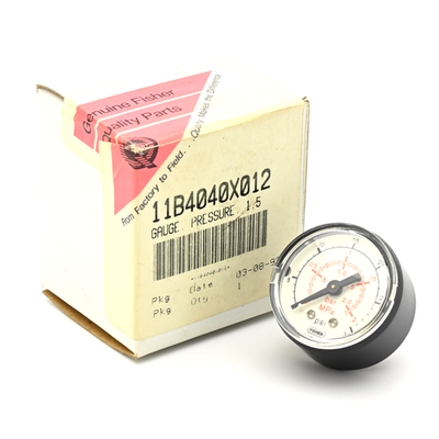 #ad Emerson Fisher 11B4040X012 1 1 2in Pressure Gauge 0 30PSI $16.15