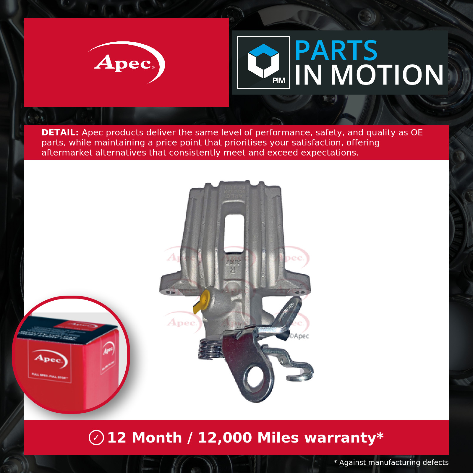 APEC Brake Caliper RCA235N - Image 5
