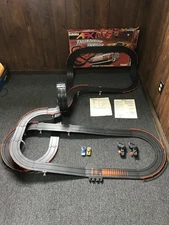 Aurora AFX Slot Car Set Thunder loop Thriller Both Cars TOMY