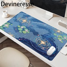 40 90cm Large Gaming Desk Mat - Non-Slip Rubber Base, Extra Long Mouse Pad 89.9