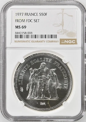 Silver 1977 French Coins for sale | eBay