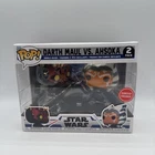 Funko Pop! Vinyl: Star Wars - Darth Maul vs. Ahsoka - GameStop Exclusive 2 pack