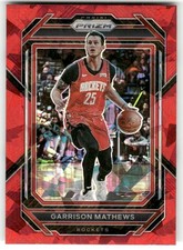 2022-23 Panini Prizm #188 Garrison Mathews Prizms Red Ice