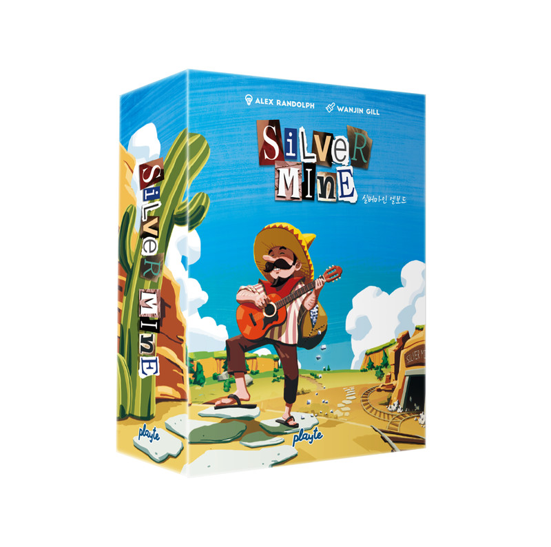 Silver Mine Board Game Alex Randolph 2-6 Players Age 8+ 30 Min L BOARD