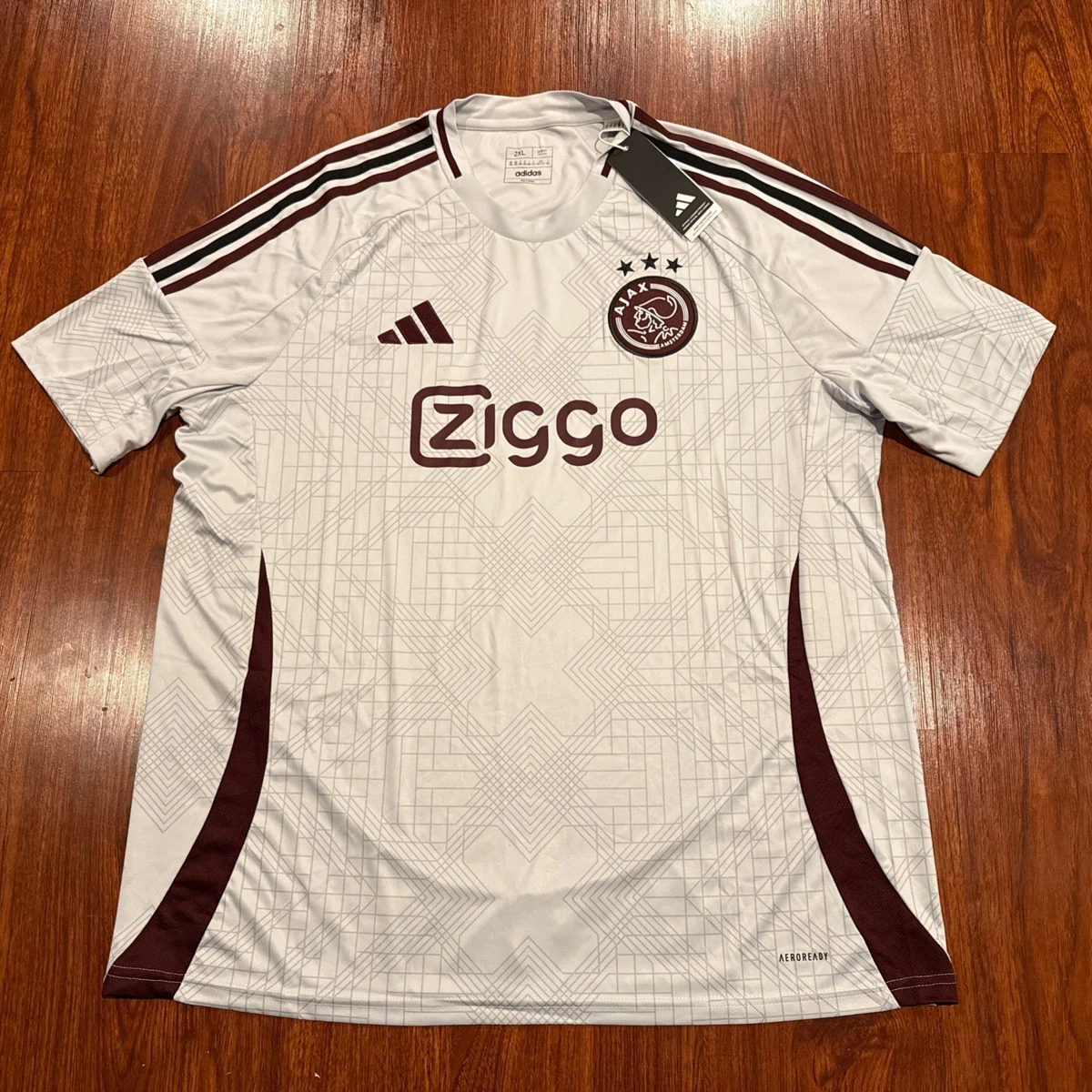 Size 2XL Ajax Amsterdam International Club Soccer Fan Apparel and