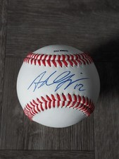 ADAM FRAZIER AUTOGRAPHED BASEBALL ON A1010 S BLEMISH BALL. PIRATES.