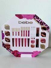 Bebe Ultimale Lip Collection Christmas Gift Set of 20 Pc New Limited Edition New