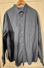 Men's Van Heusen Long Sleeve Classic Flex Dress Shirt XXL 18 - 18 1/2
