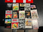 Vintage Rare video game manual mixed lot 15 manuals lot  nintendo sega atari