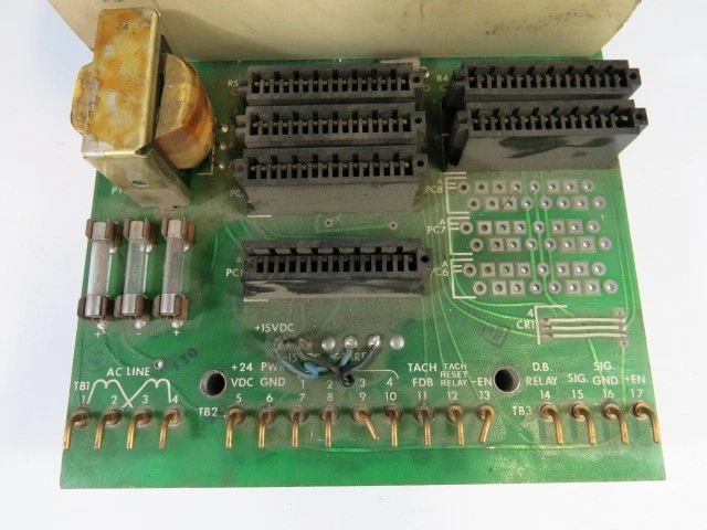 Gettys 11-1010-99 SCR Servo Controller 120/240V 60HZ USED - Image 2 of 3