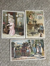 3-Wheeler & Wilson Trade Card-Sewing Machine-Bridgeport, CT. R304