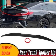 Heckspoiler Lippe Spoiler Highkick schwarz gl�nzend f�r BMW 8er G16 2019-2024