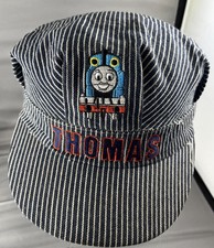 Thomas the Tank Engine Train Engineer Children's Kids Striped Conductor Cap Hat