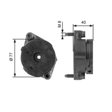 GATES Riemenspanner Keilrippenriemen DriveAlign™ T38345 für TRANSPORTER GOLF 35I