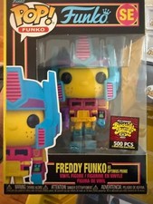 Freddy Funko as Optimus Prime (Blacklight) LE 500pc | 2022 SDCC Funko Fundays