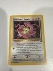Pokemon Team Rockets Meowth 18 Black Star Promo Rare Card WOTC Vintage