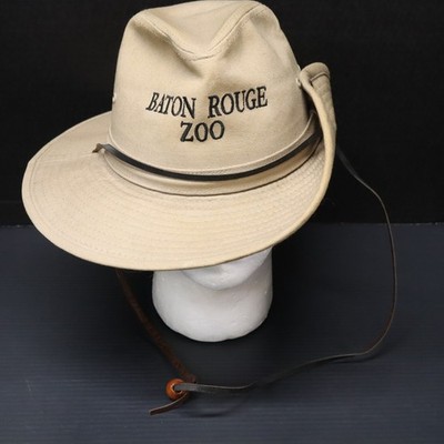 Baton Rouge Zoo Outback style Hat by J-Hats Men's Size Medium VTG