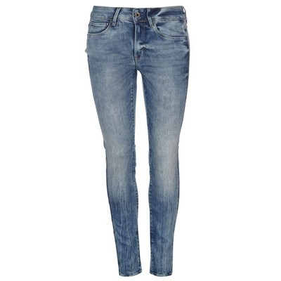 G-Star, Ladies, Jeans, Straight, 3301 High Straight Wmn, Blue, W26 L30